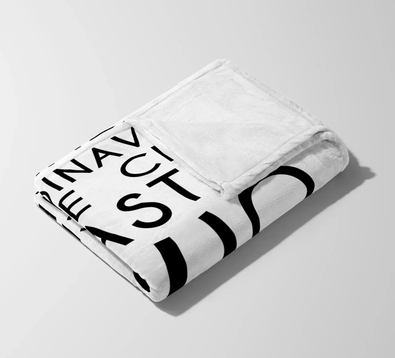 Stili di design per interni - Stili di interni - Typo art coperta in pile da Typo Designs