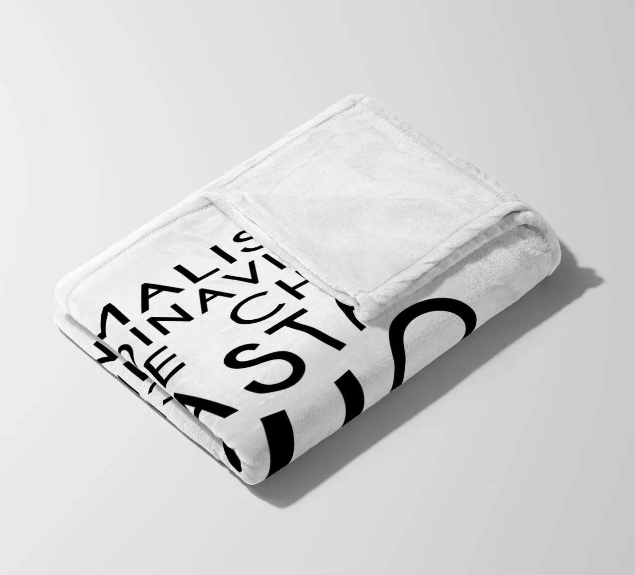 Stili di design per interni - Stili di interni - Typo art coperta in pile da Typo Designs