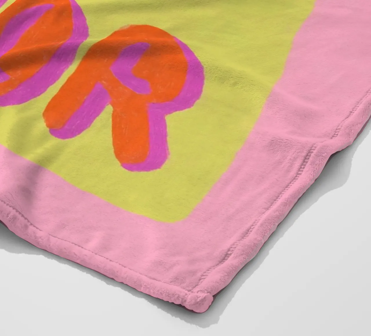 Più Amore Sommer pop coperta in pile da Carina Pop & Pastell