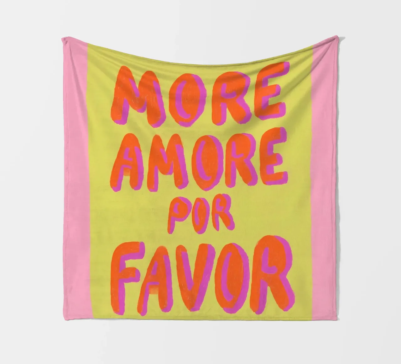 Più Amore Sommer pop coperta in pile da Carina Pop & Pastell