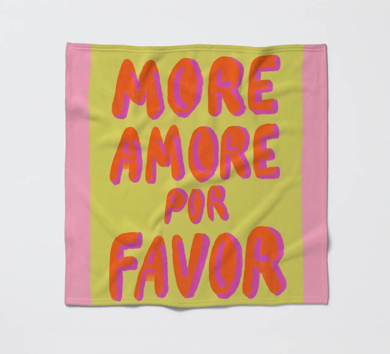 Più Amore Sommer pop coperta in pile da Carina Pop & Pastell