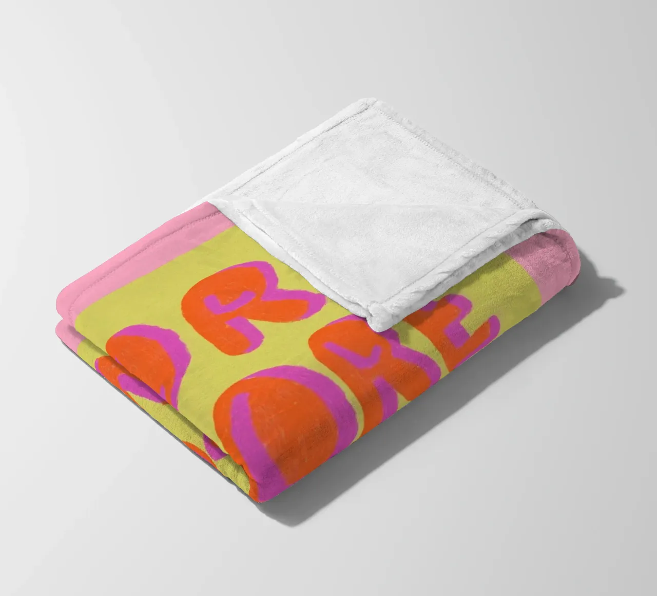 Più Amore Sommer pop coperta in pile da Carina Pop & Pastell