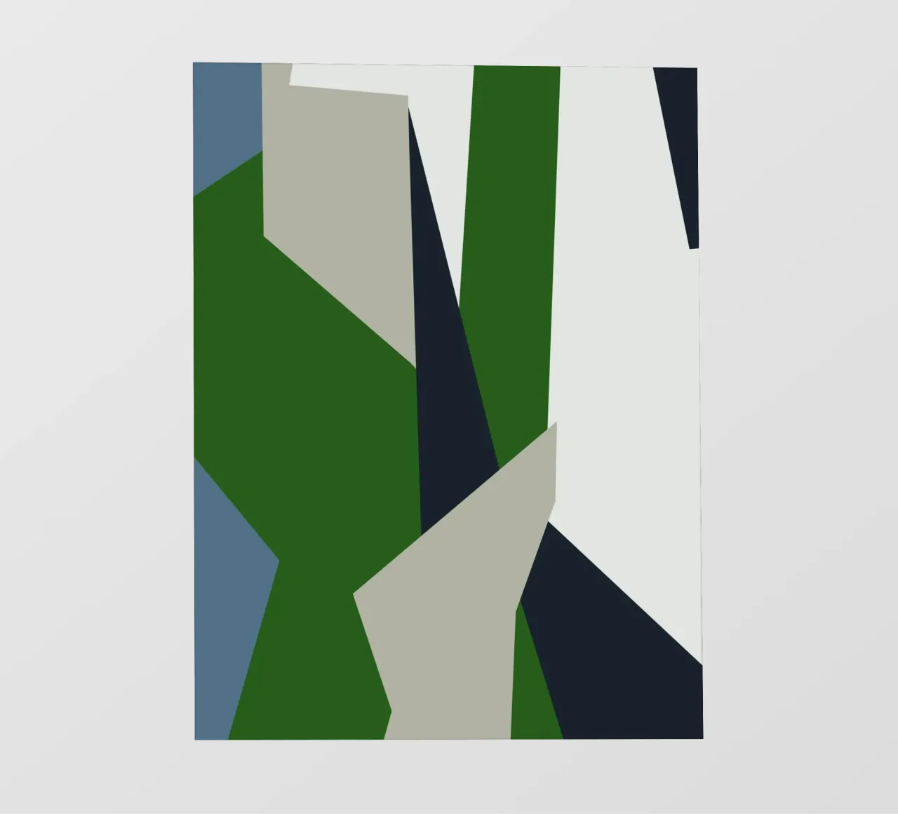 Composizione astratta geometrica pellicola backlit da Life of Pie