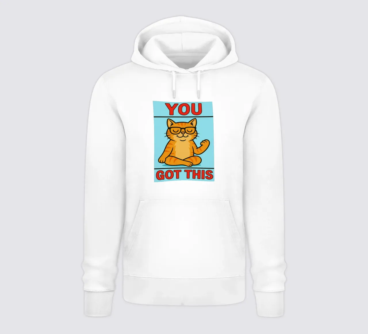 hai un gatto buffo felpa con cappuccio da Toolee