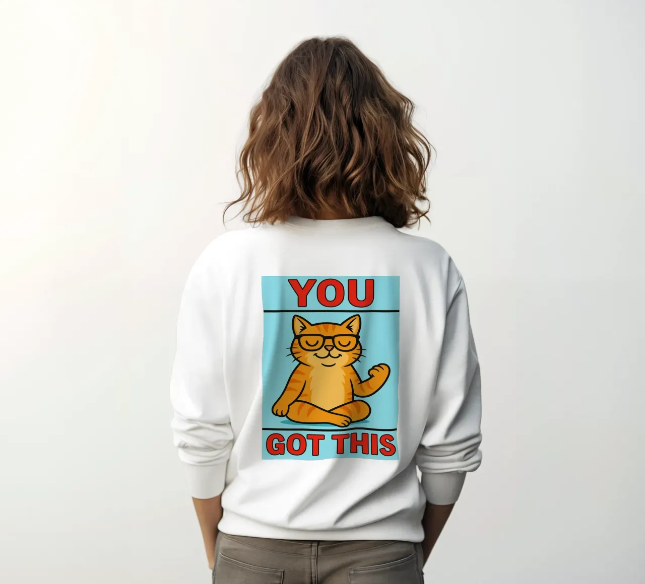 hai un gatto buffo felpa da Toolee