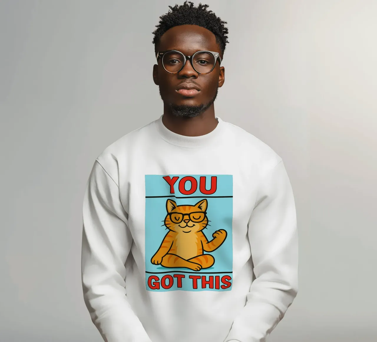 hai un gatto buffo felpa da Toolee