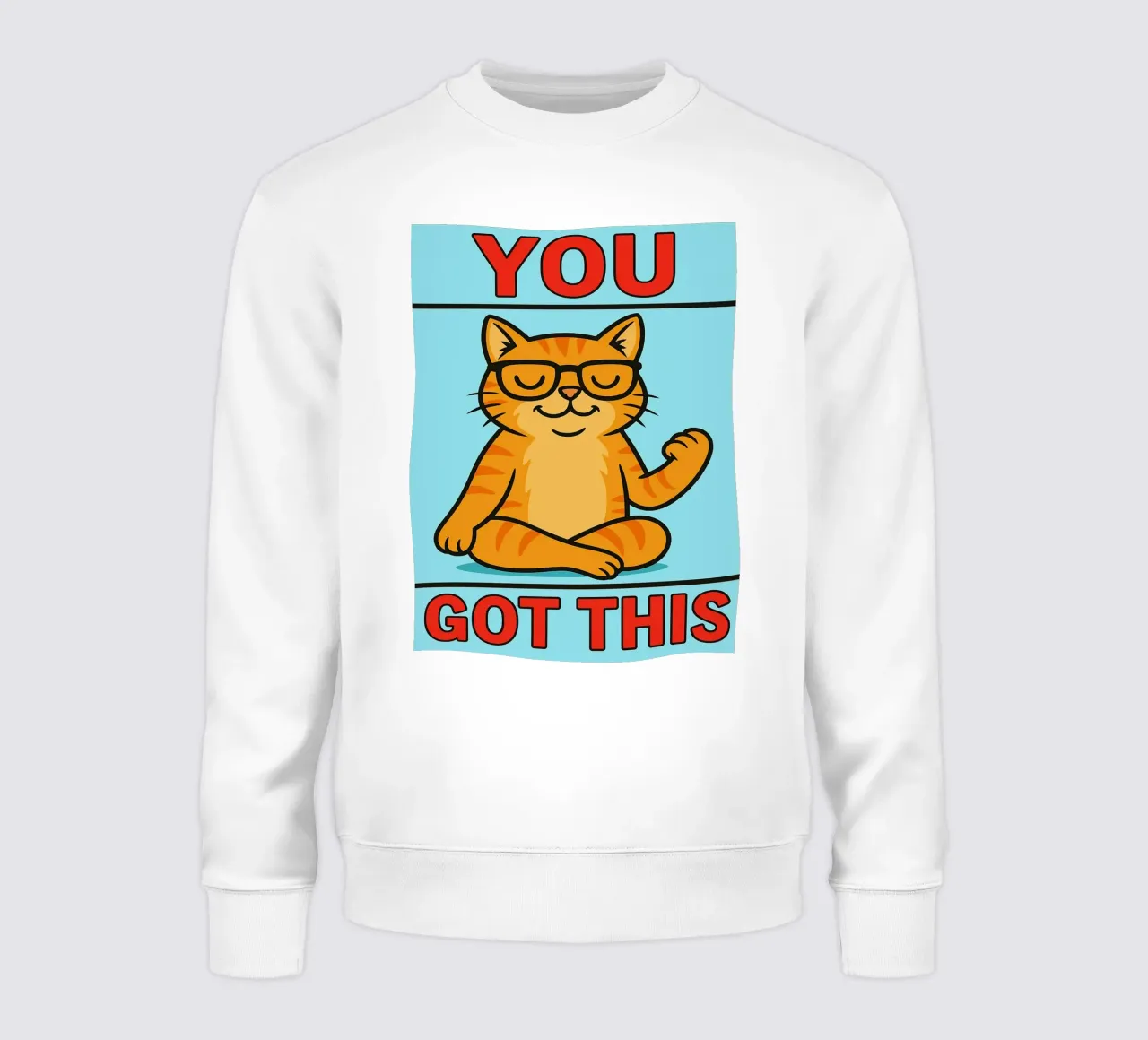 hai un gatto buffo felpa da Toolee