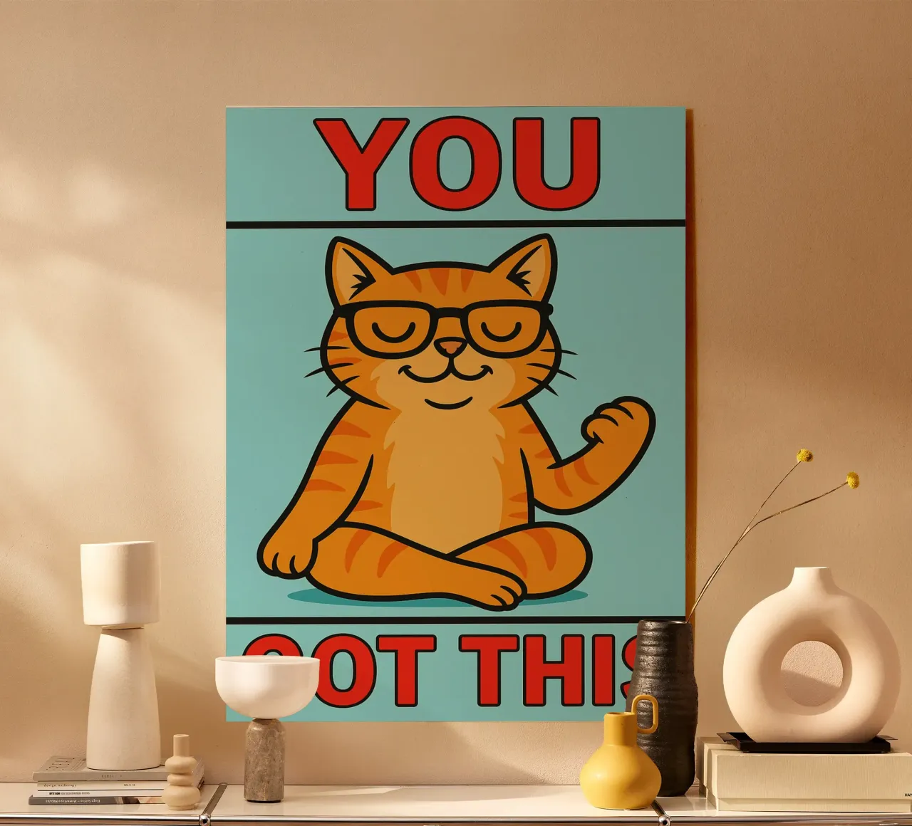 hai un gatto buffo plexiglass da Toolee