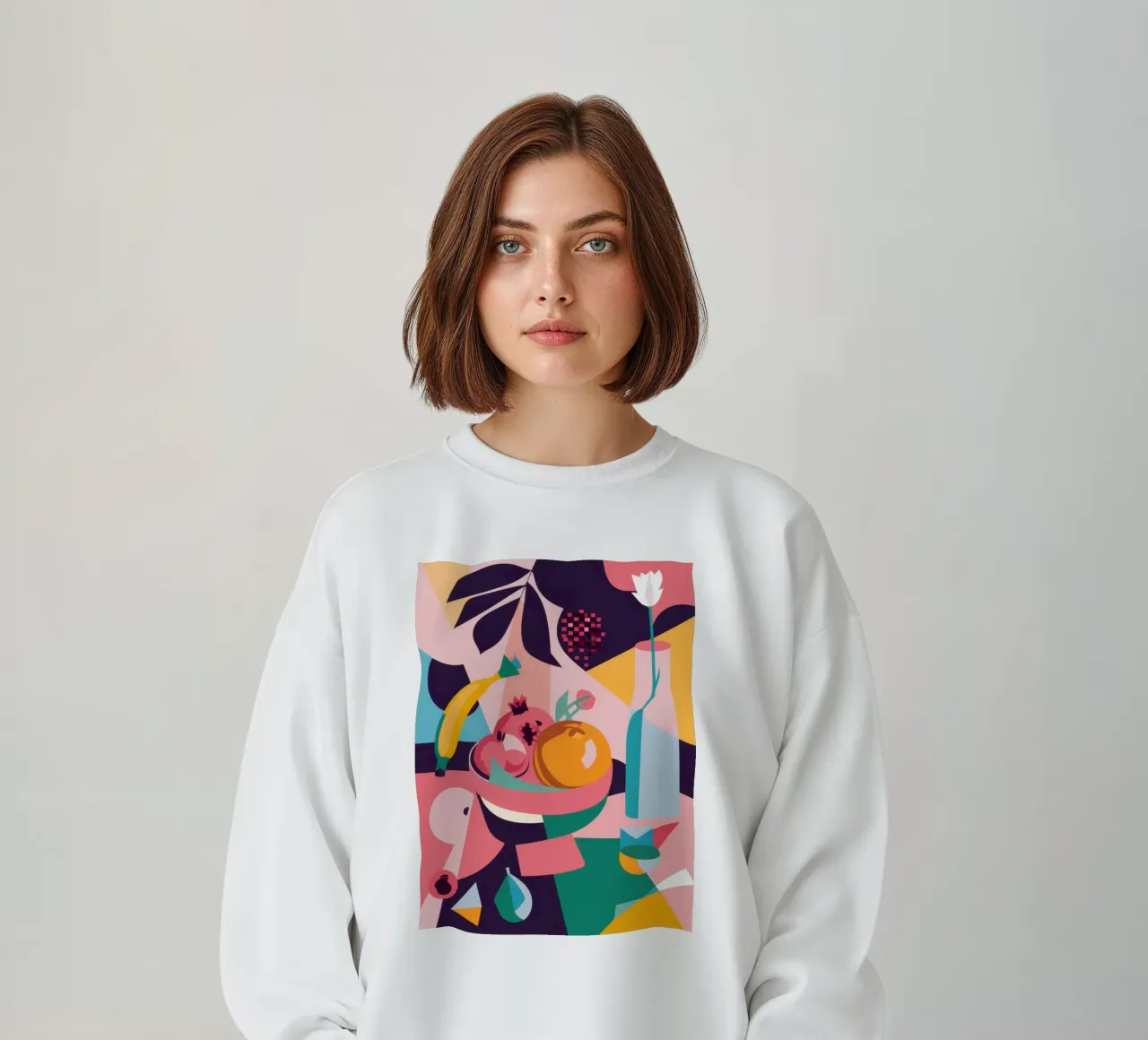 Forme astratte di frutta felpa da Sun Riser