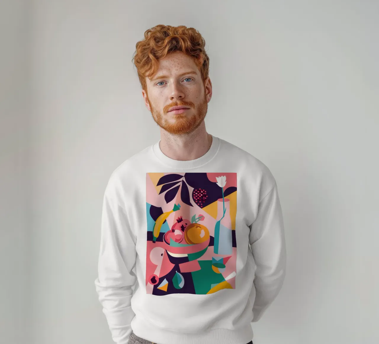 Forme astratte di frutta felpa da Sun Riser