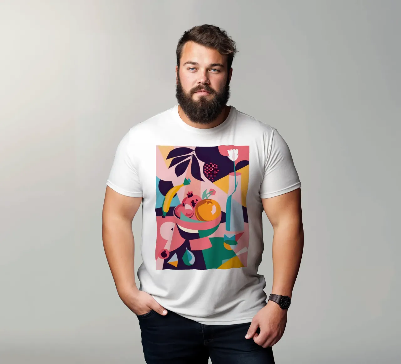 Forme astratte di frutta t-shirt da Sun Riser