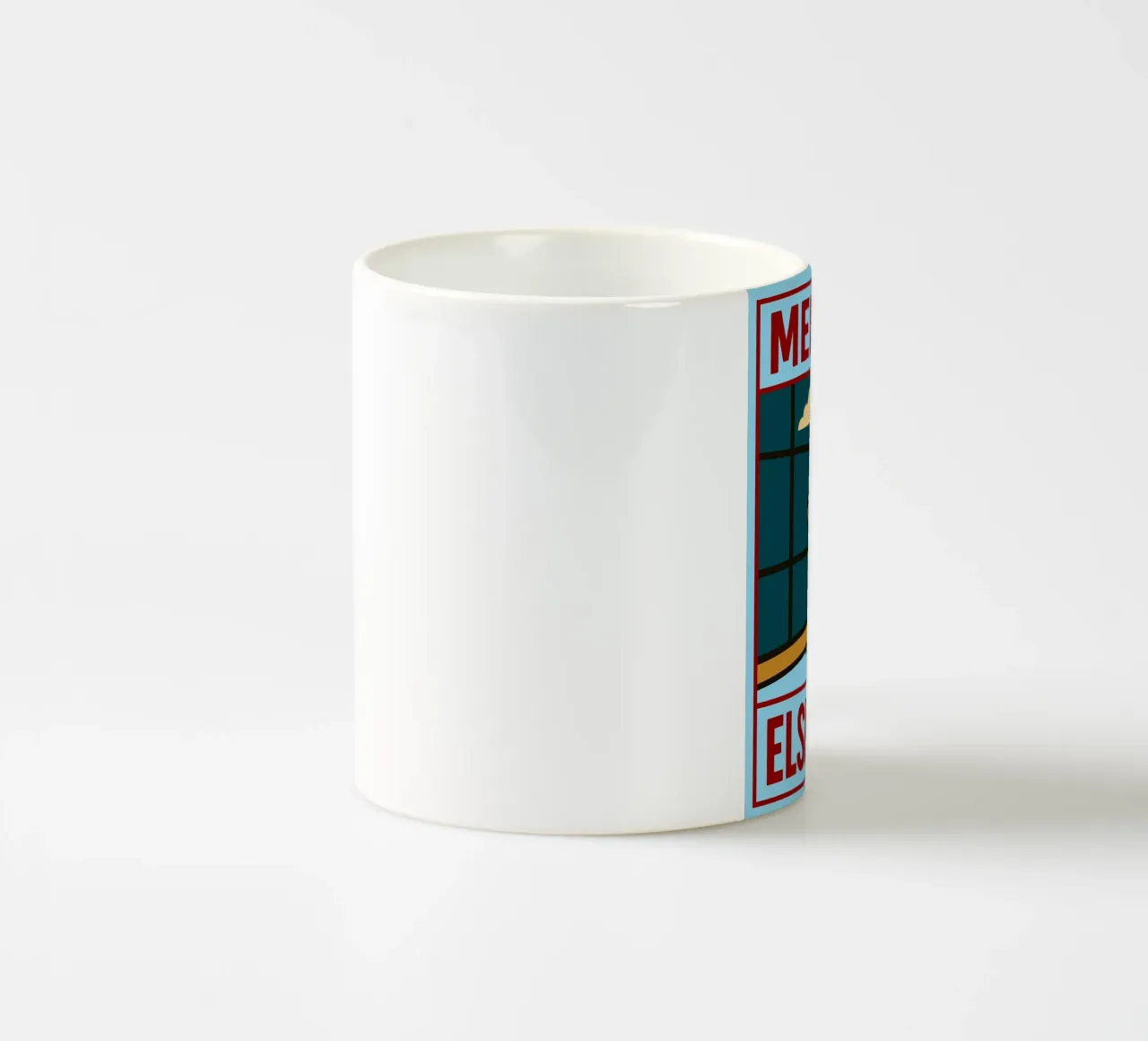 mentalmente altrove gatto divertente tazza in ceramica da Toolee