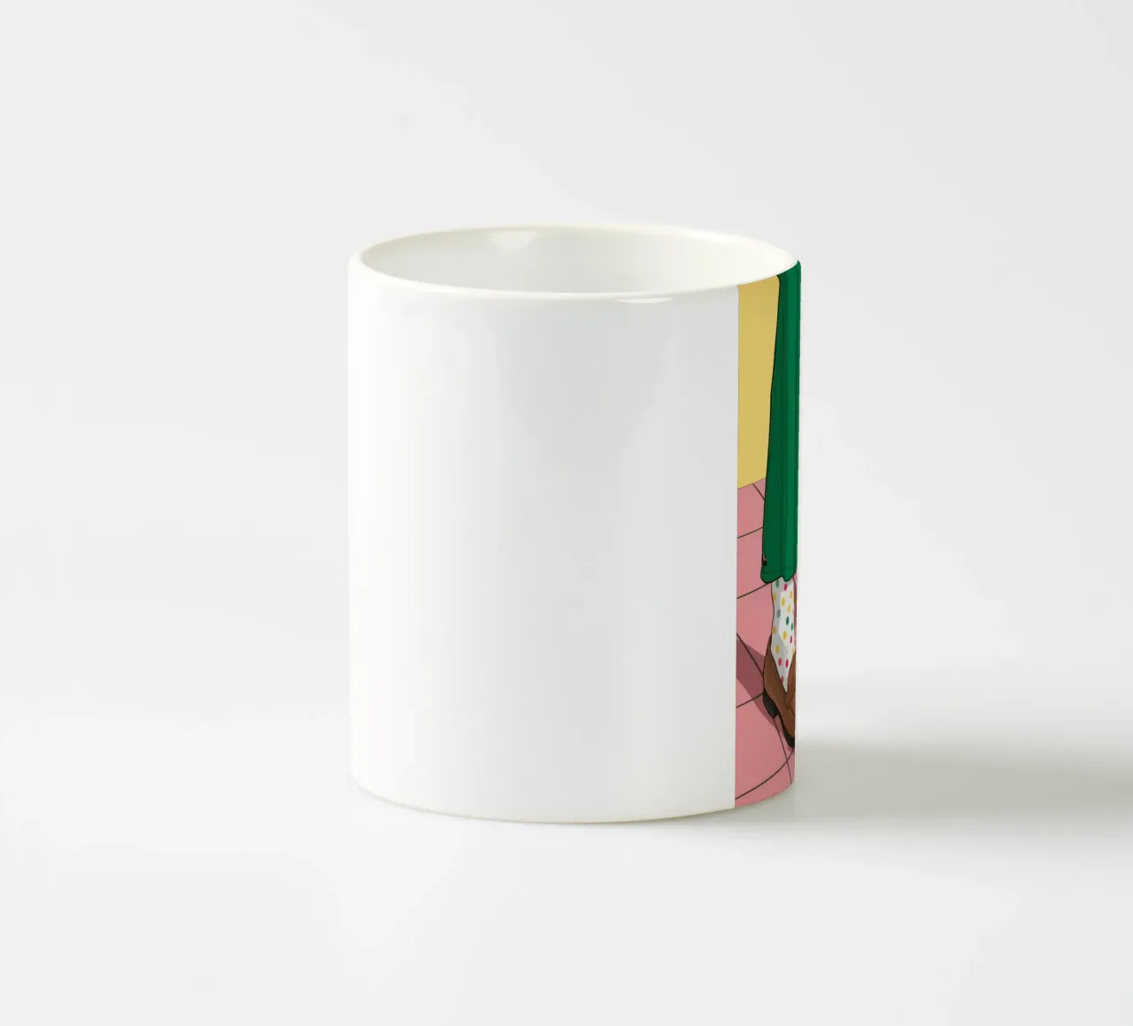 Calzino a pois tazza in ceramica da Sun Riser