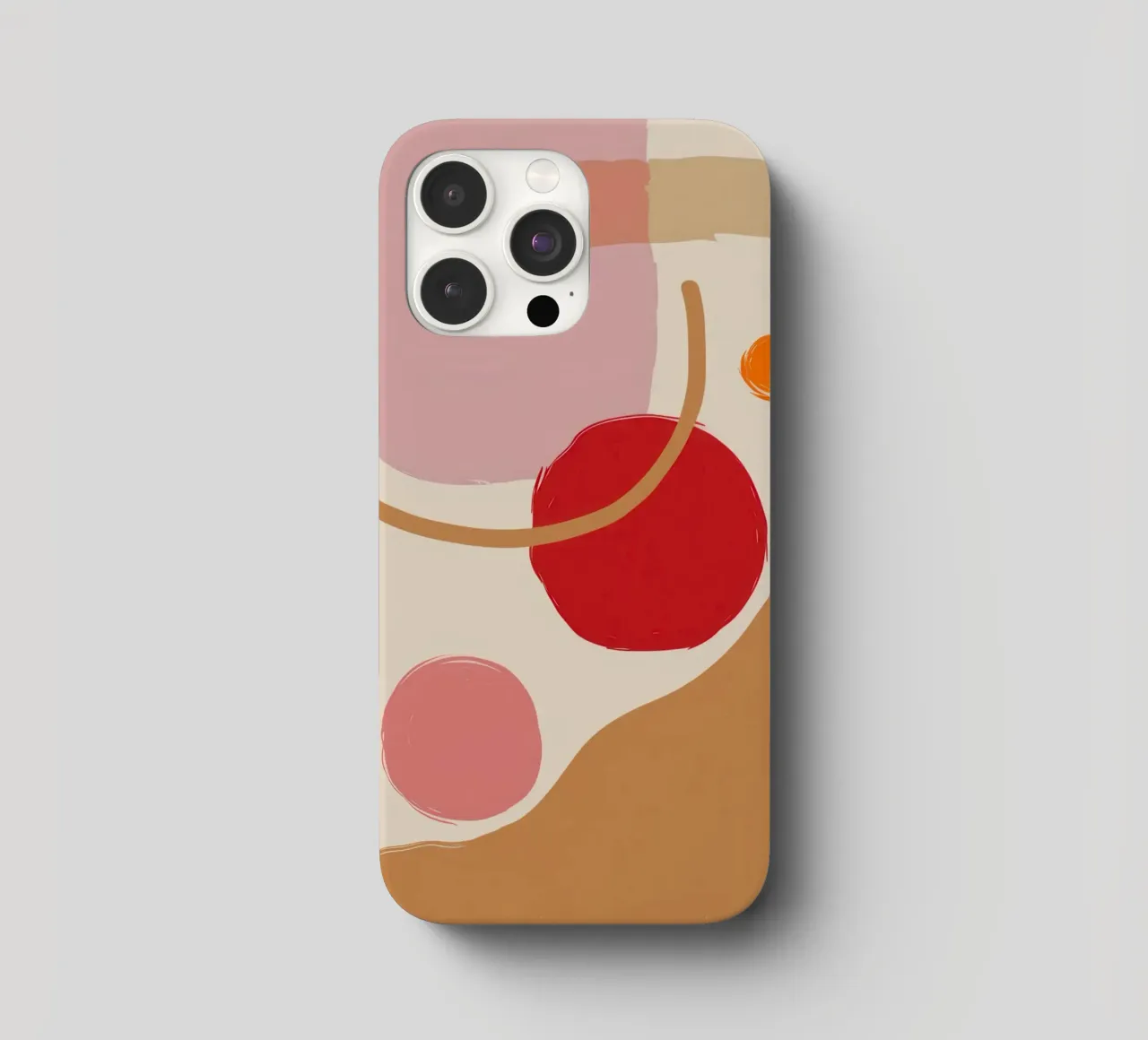 Composizione astratta Blush cover iphone da Sun Riser