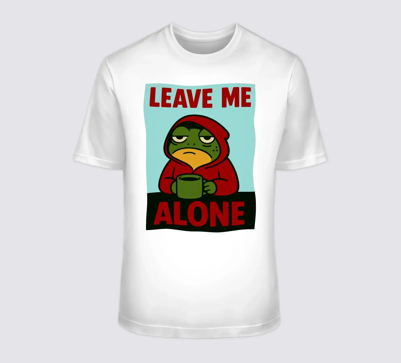 lasciare in pace la rana divertente t-shirt da Toolee