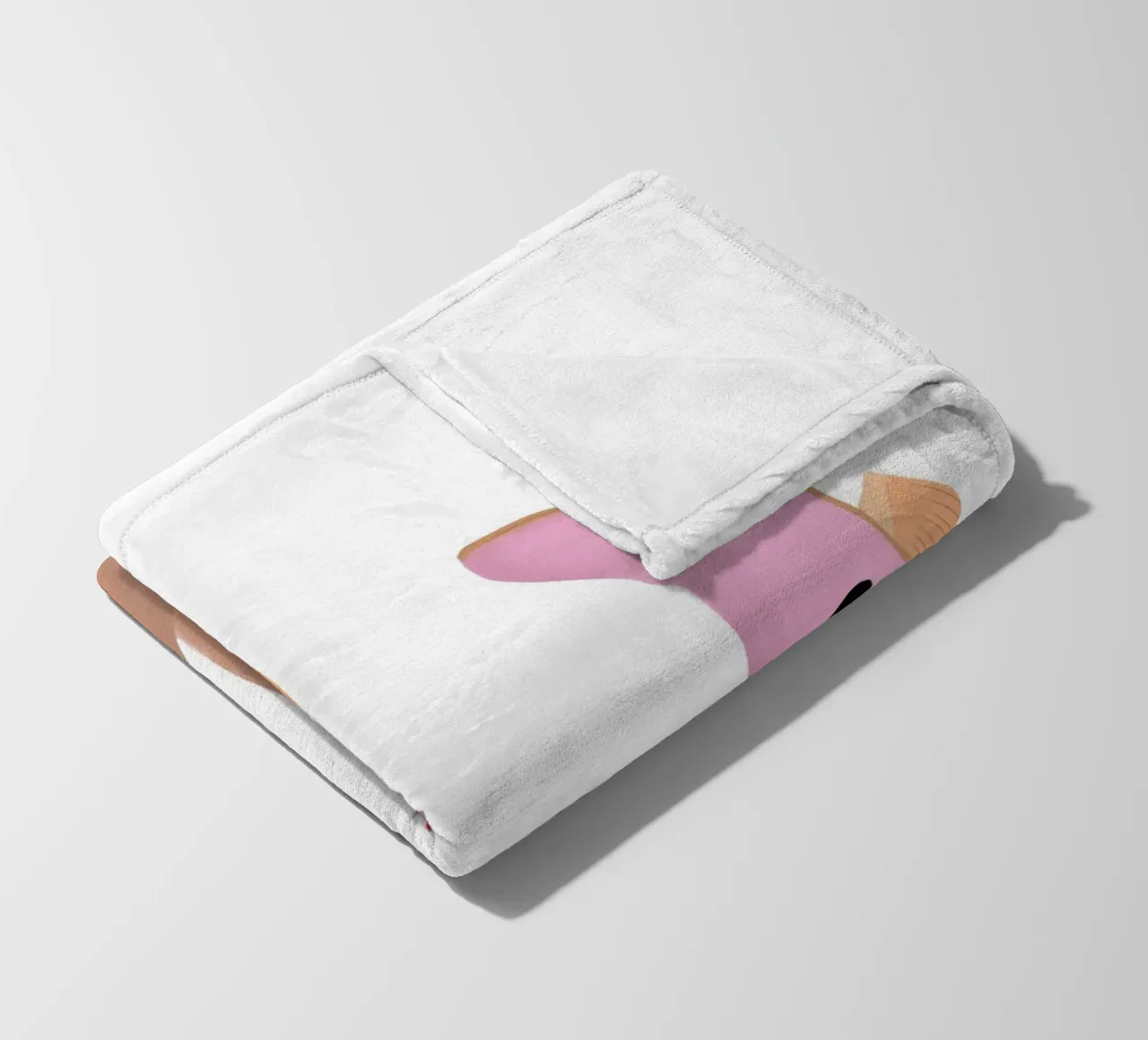 Cowgirl boho fleece blanket by Hej Ibiza by Ute Arnold