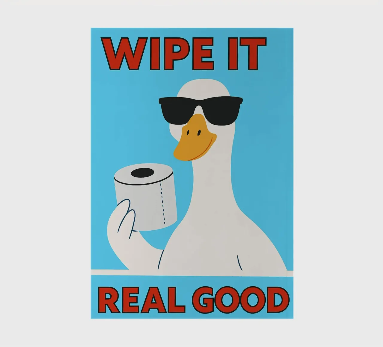 whip it real good funny duck notebook by Toolee