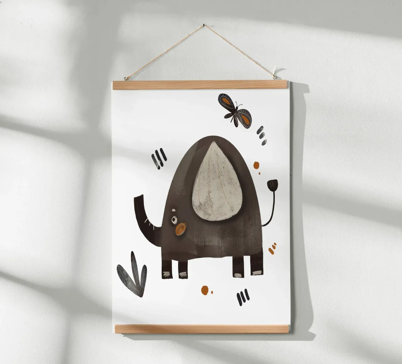 Nelli Suneli - Elephant poster by The Artcircle