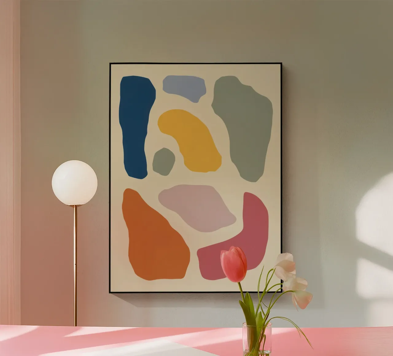 Earthy Abstract Forms plexiglass da Sun Riser