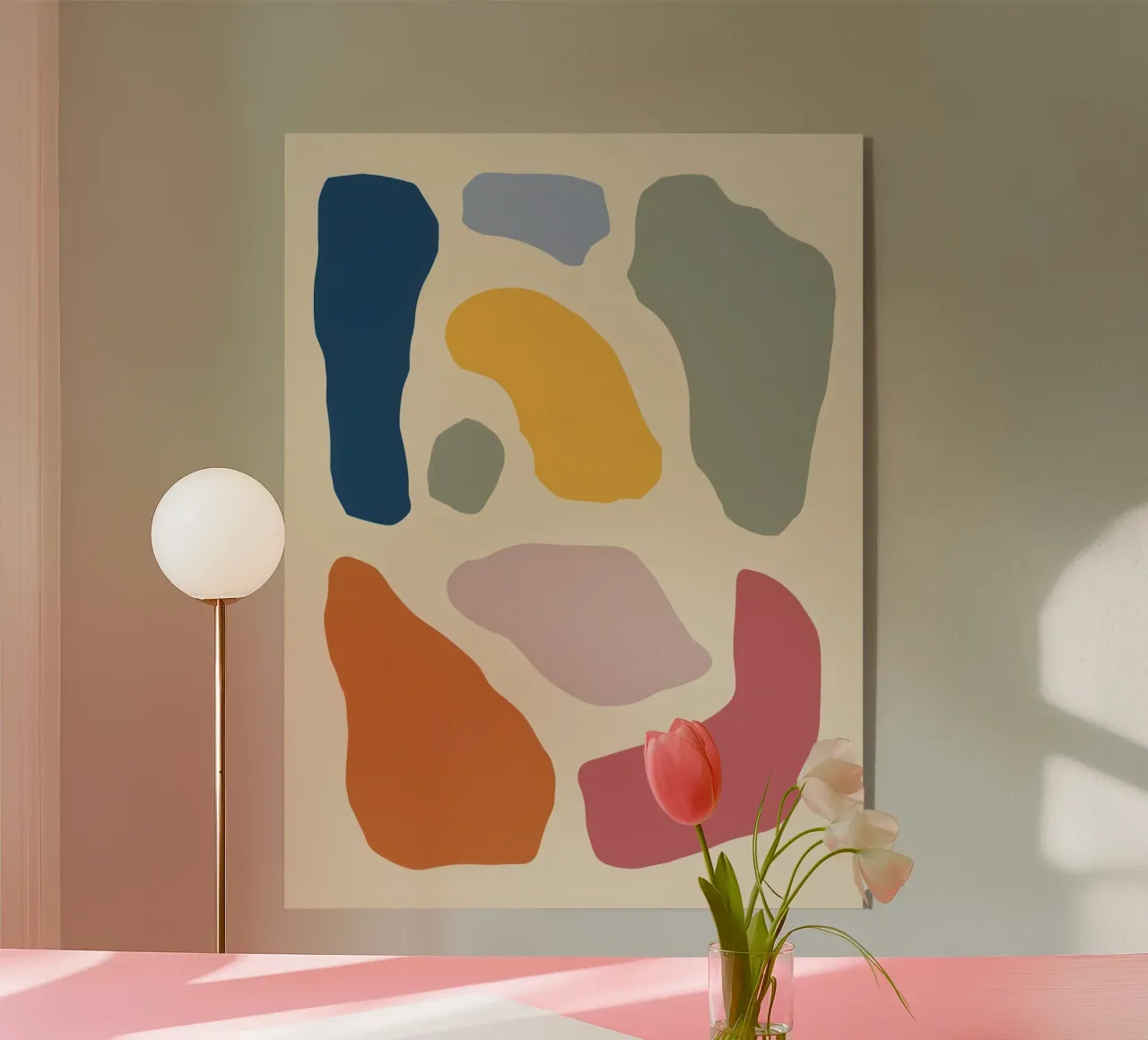 Earthy Abstract Forms plexiglass da Sun Riser