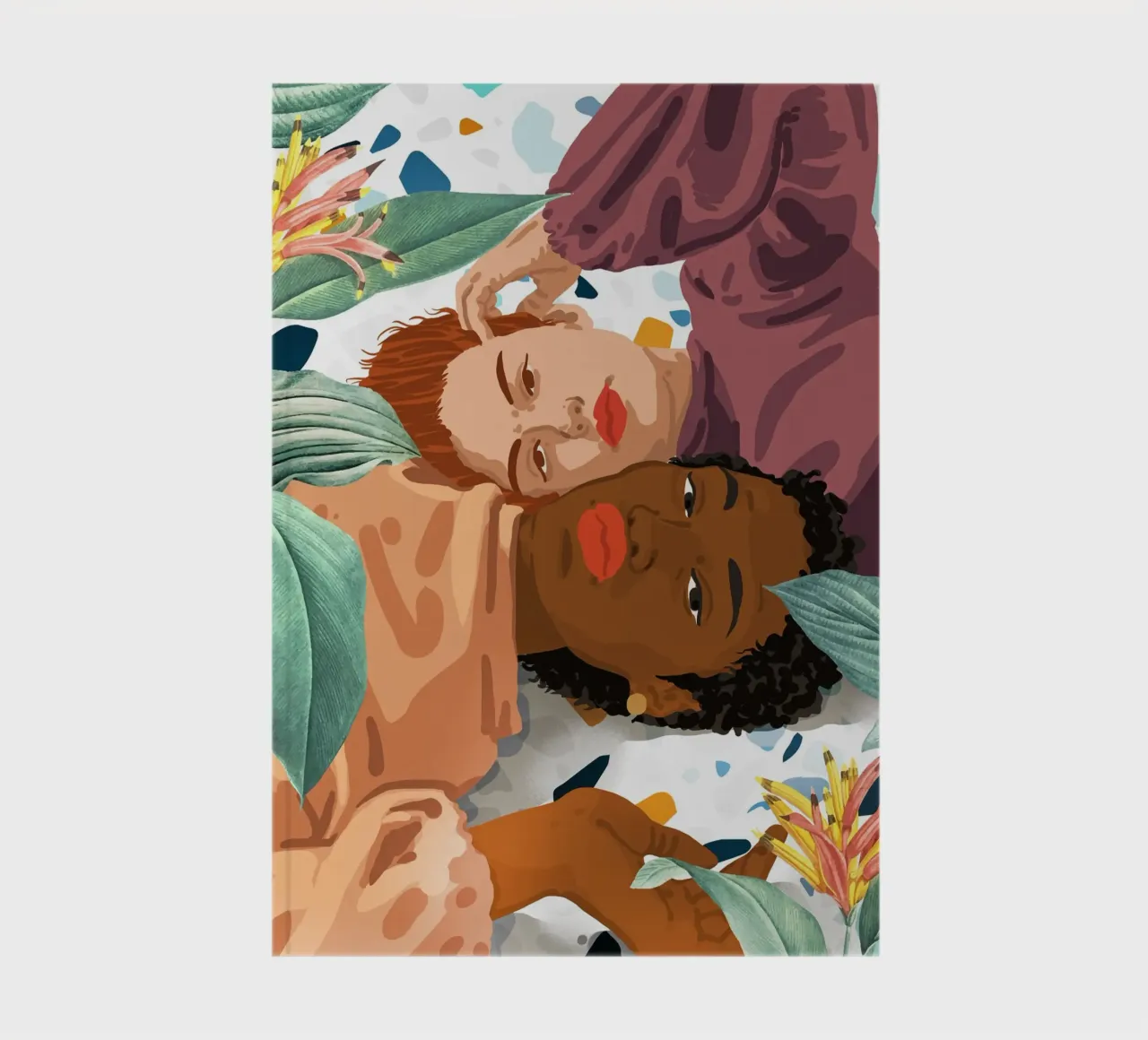 Love is not a color. Character is not a shade of skin notebook by 83oranges