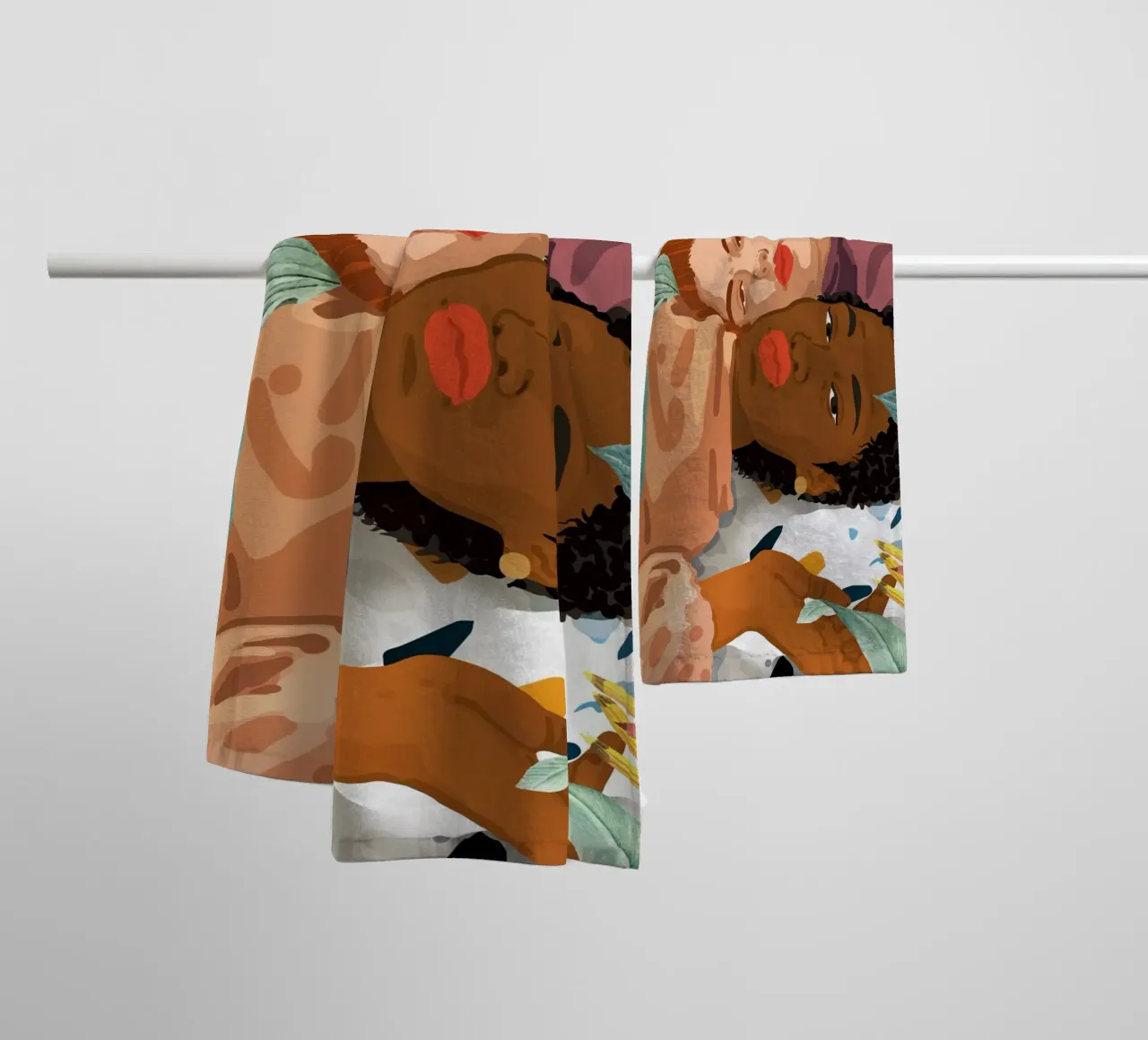 Love is not a color. Character is not a shade of skin towel by 83oranges