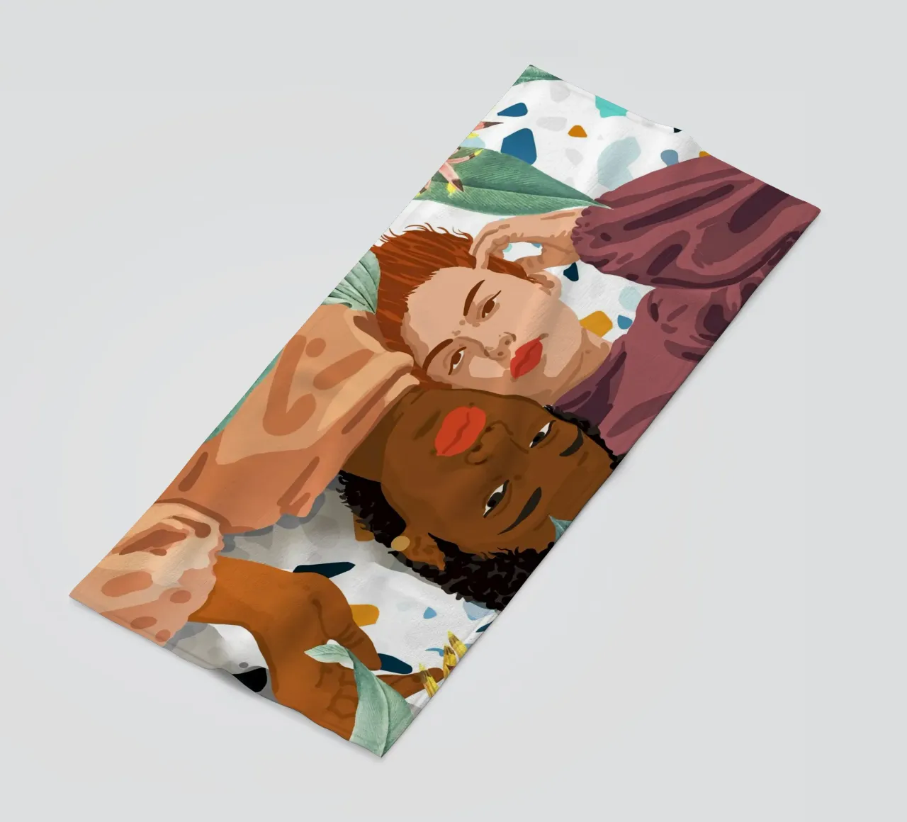 L'amore non è un colore. Il carattere non è una sfumatura di pelle telo mare da 83oranges