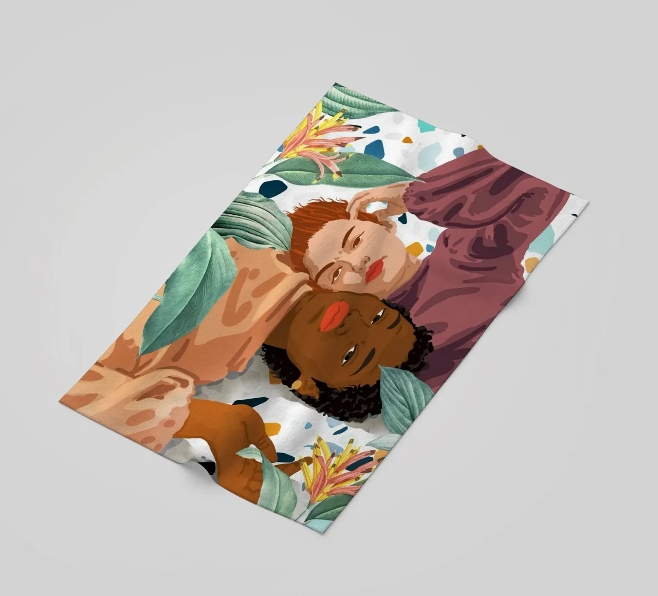 L'amore non è un colore. Il carattere non è una sfumatura di pelle telo mare da 83oranges