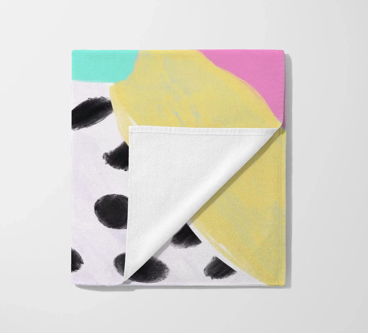 Wellensittich Hansi serviette de plage de Hej Ibiza by Ute Arnold