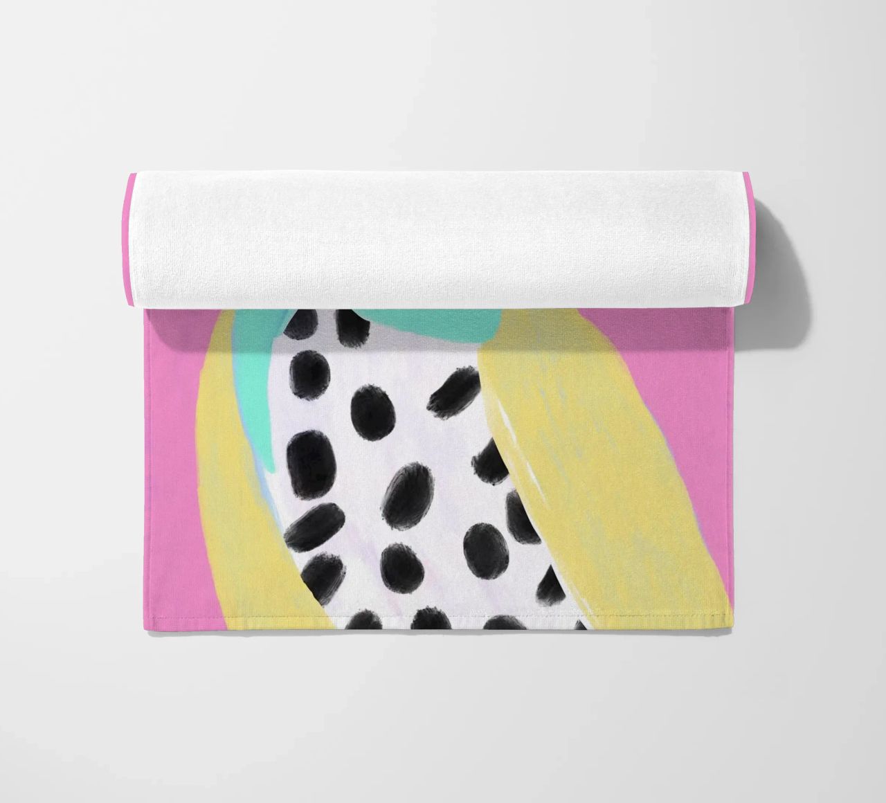 Wellensittich Hansi serviette de plage de Hej Ibiza by Ute Arnold