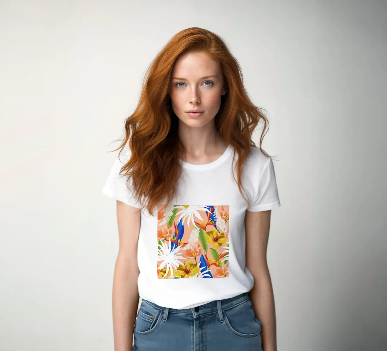 Espressione e purezza t-shirt da donna da 83oranges
