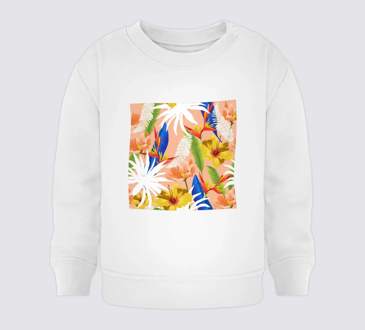 Espressione e purezza felpa neonato da 83oranges