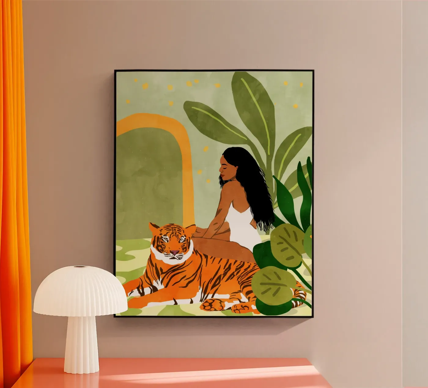 Nur du und ich Acryl-Glas von 83oranges.com