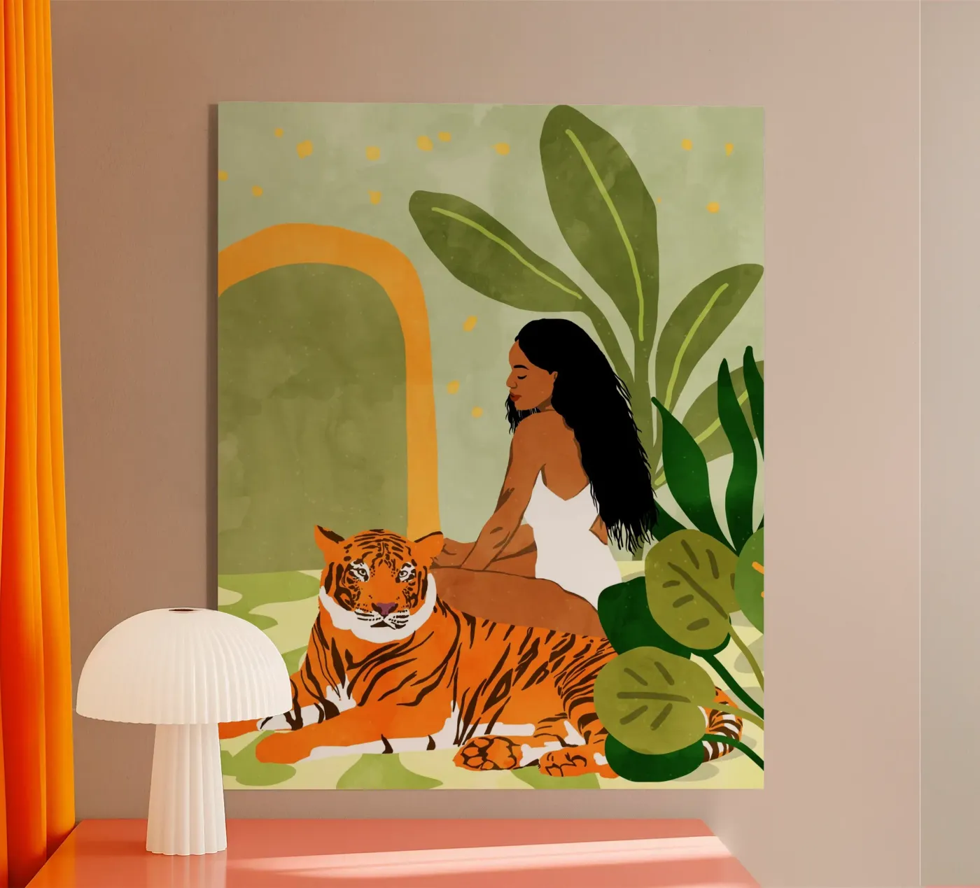 Nur du und ich Acryl-Glas von 83oranges.com