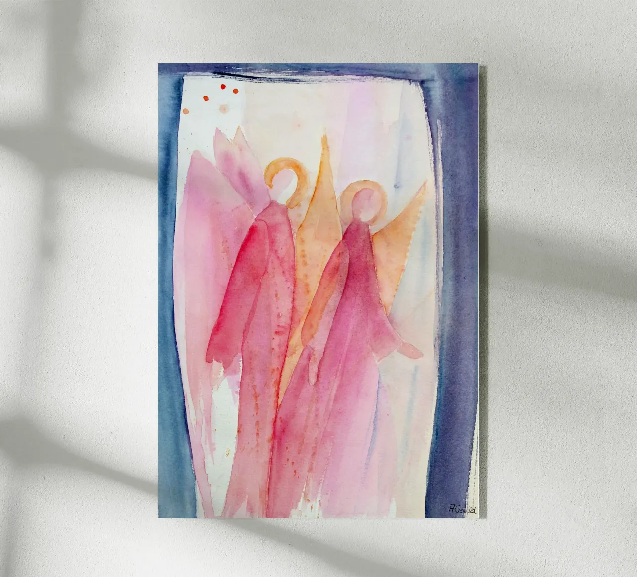 Engel der Hilfe plexiglass da Engelbilder