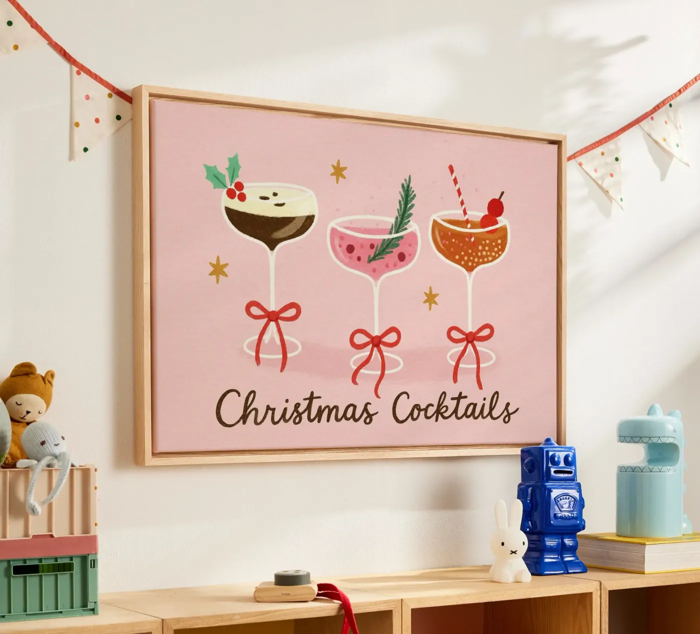 Cheers pinky Christmas tela da PurePeachChristmas