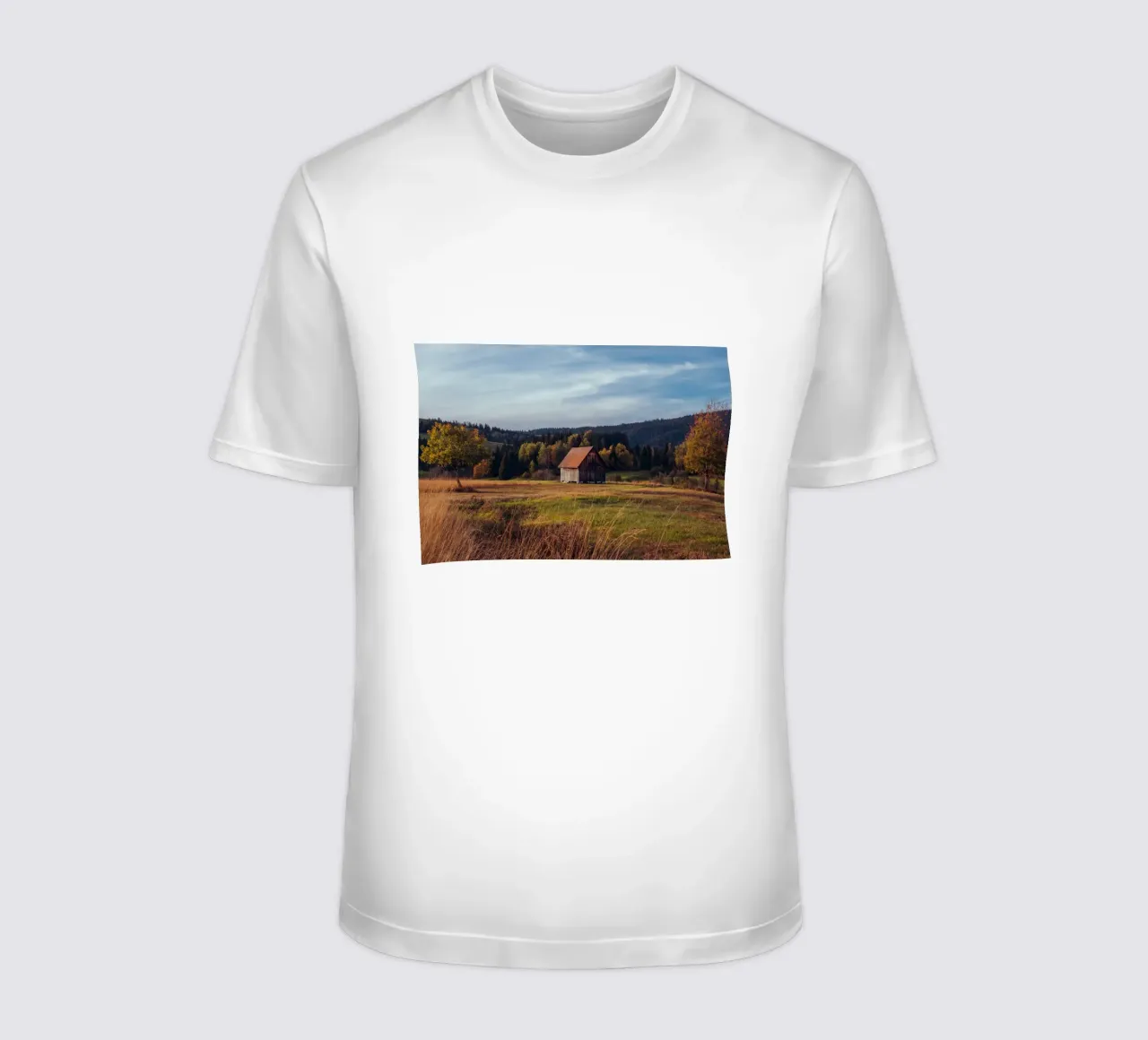 Grange d'automne en Suisse t-shirt de mbgraphx2