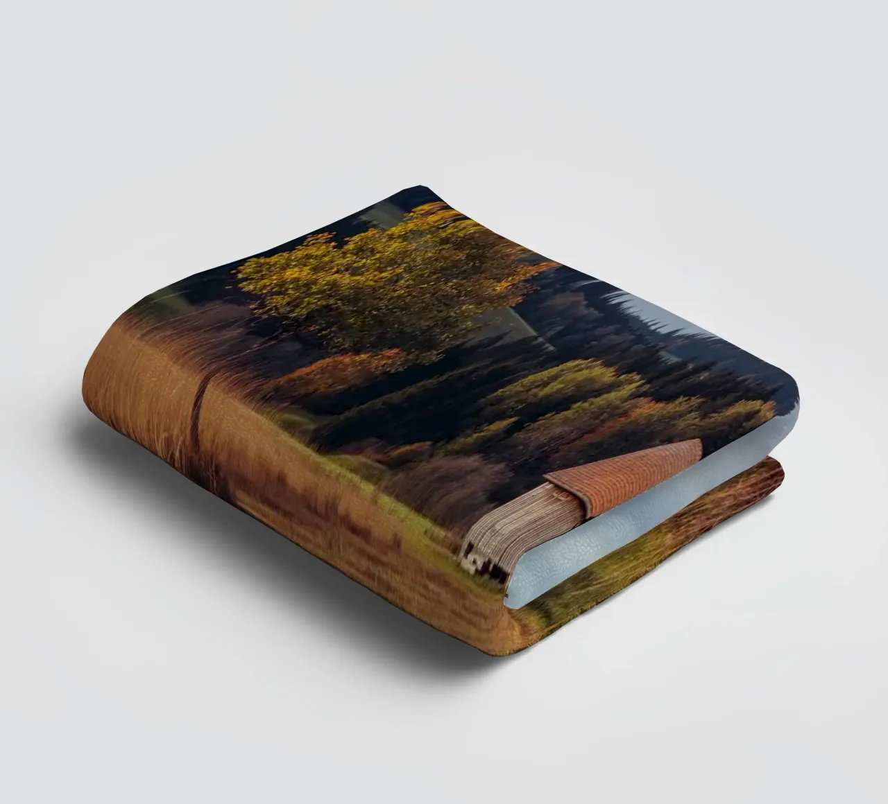 Fienile d'autunno in Svizzera asciugamano da bagno da mbgraphx2