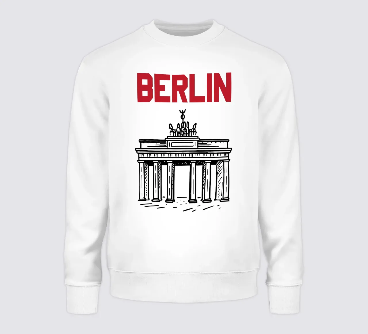 Vettore di viaggio della città di Berlino felpa da Margoo