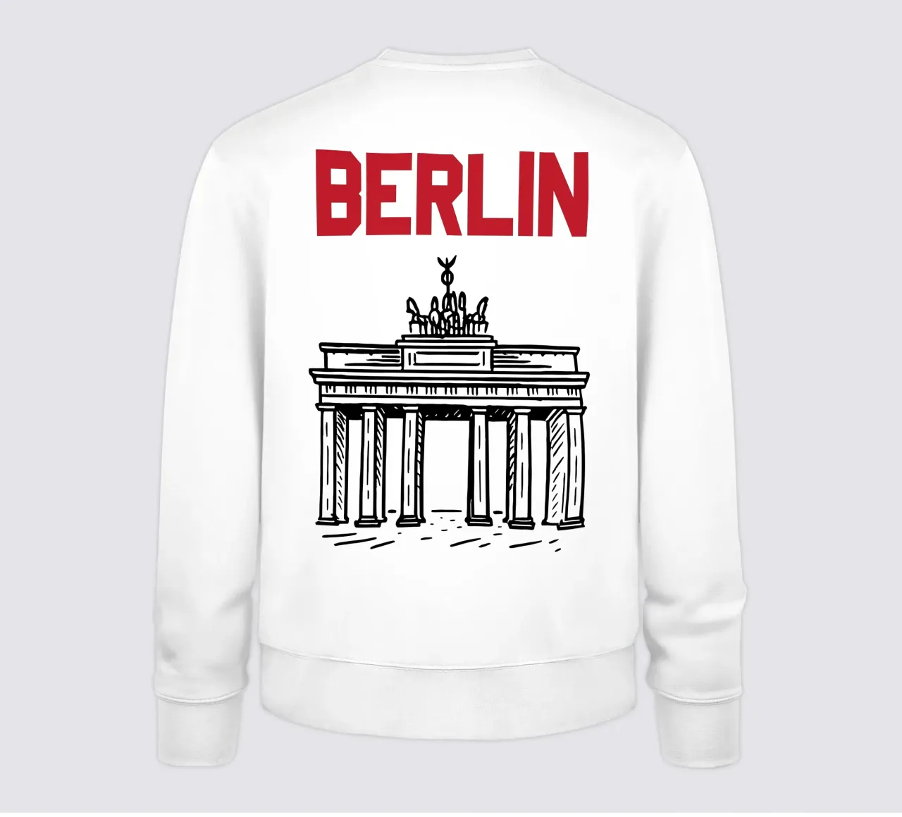 Vettore di viaggio della città di Berlino felpa da Margoo