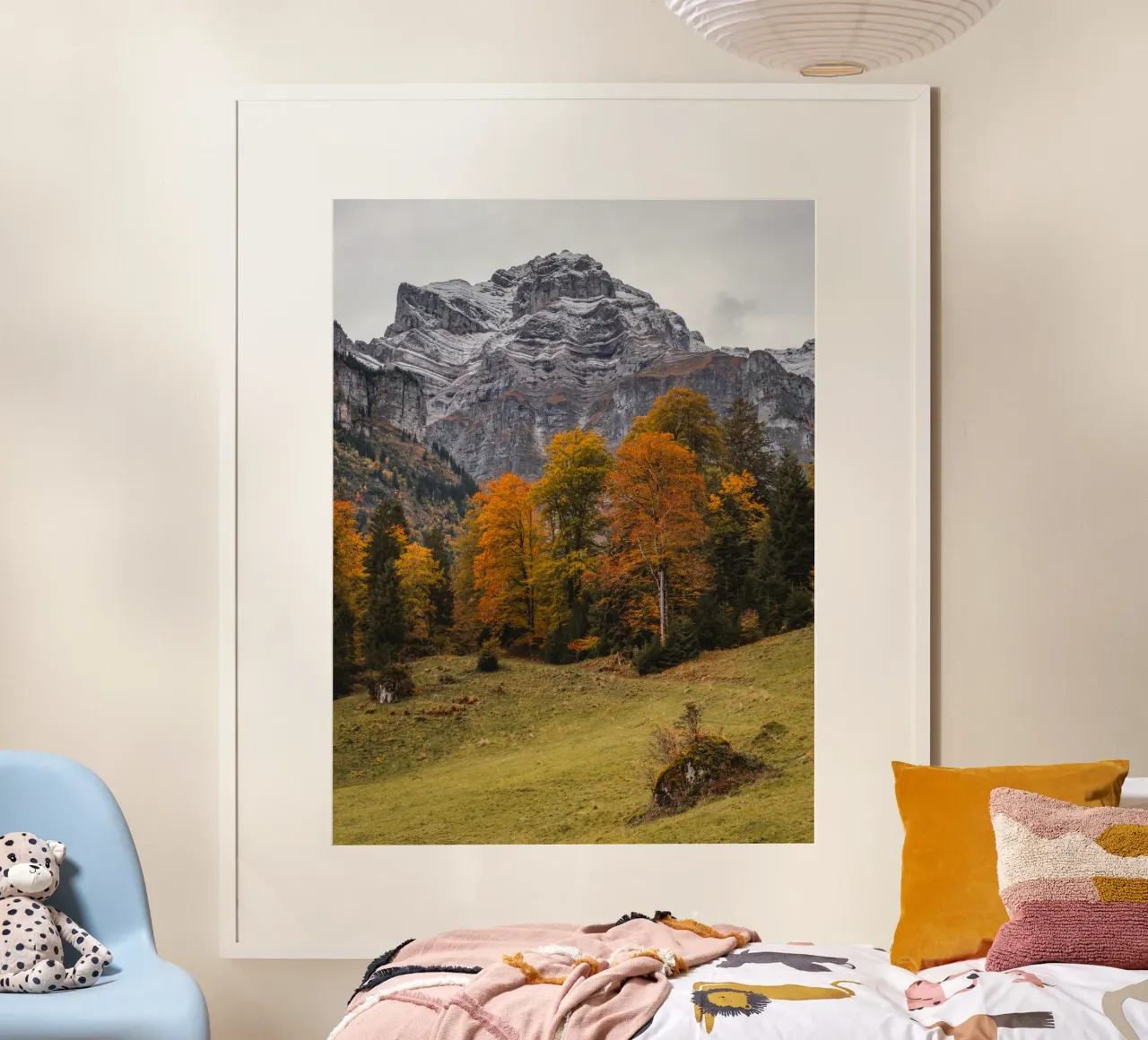 Herbst in den Bergen von Glarus, Schweiz Hahnemühle von mbgraphx2