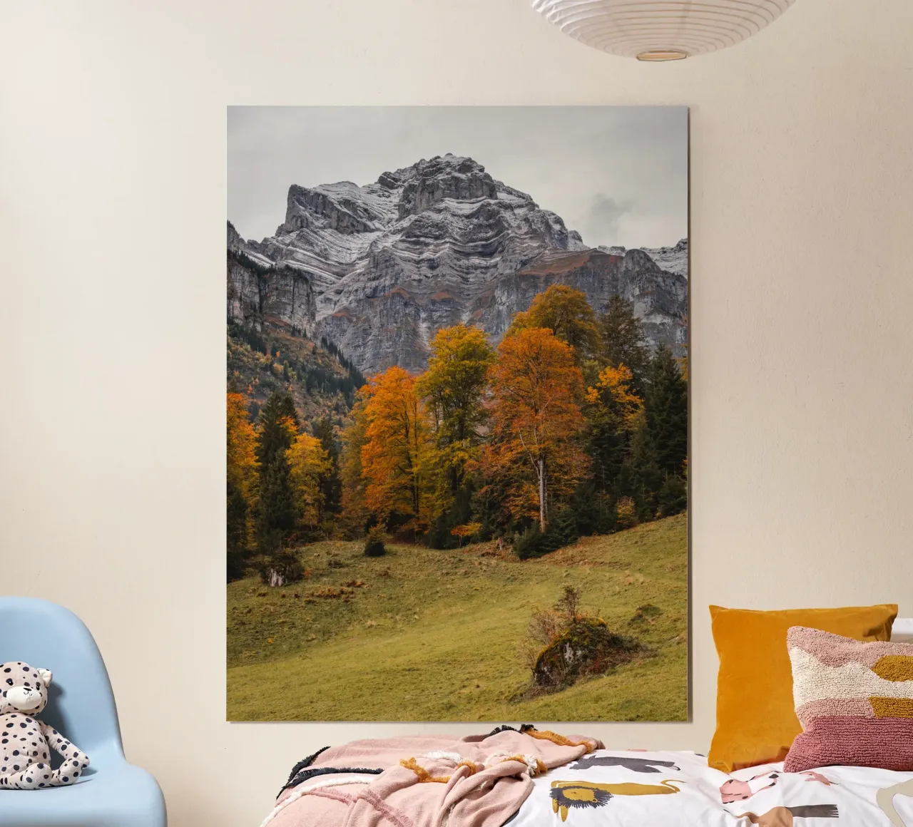 Herbst in den Bergen von Glarus, Schweiz Hahnemühle von mbgraphx2