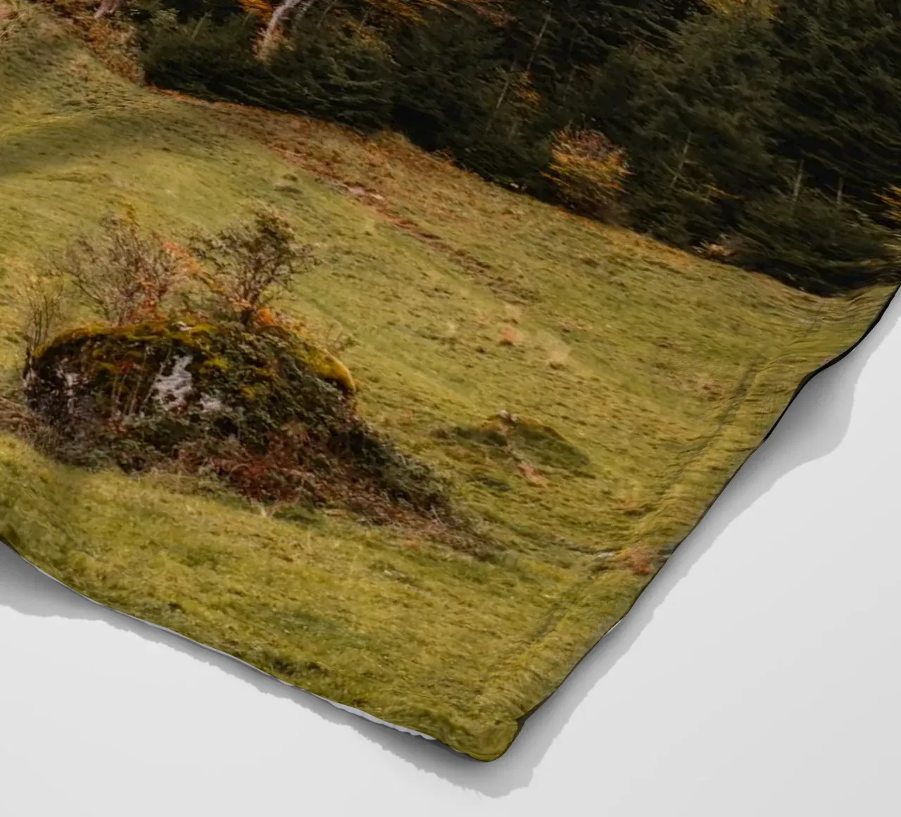Herbst in den Bergen von Glarus, Schweiz Fleecedecke von mbgraphx2
