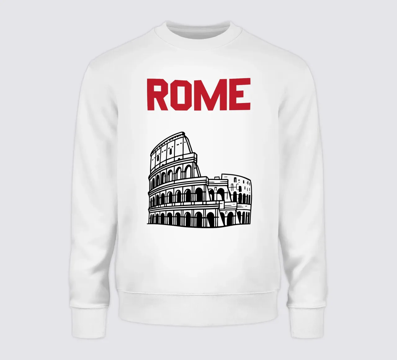 Rom Stadt Reisen Vektor Sweatshirt von Margoo