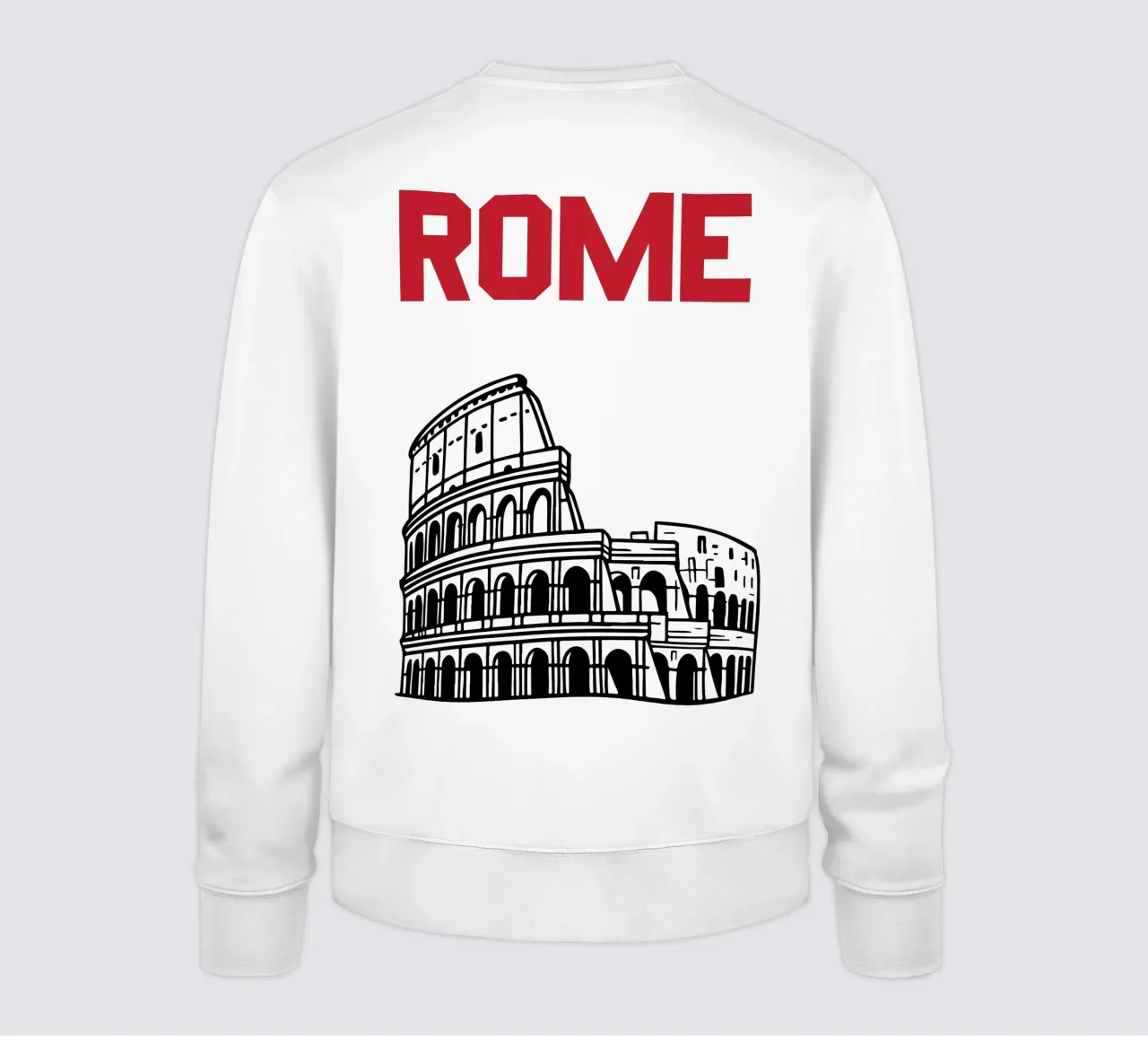 Rom Stadt Reisen Vektor Sweatshirt von Margoo