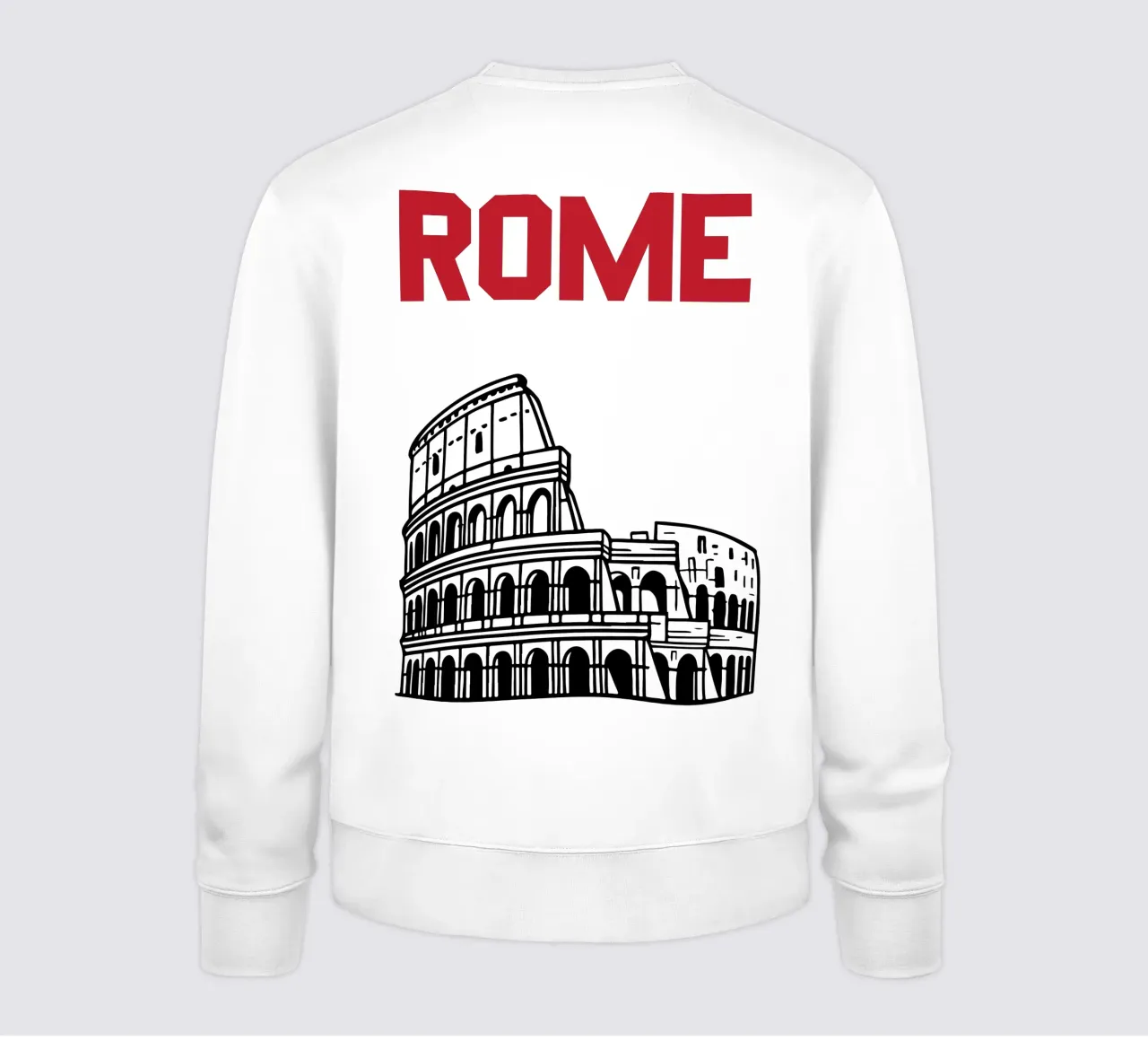 Roma Ciudad Viaje Vector sudadera de Margoo