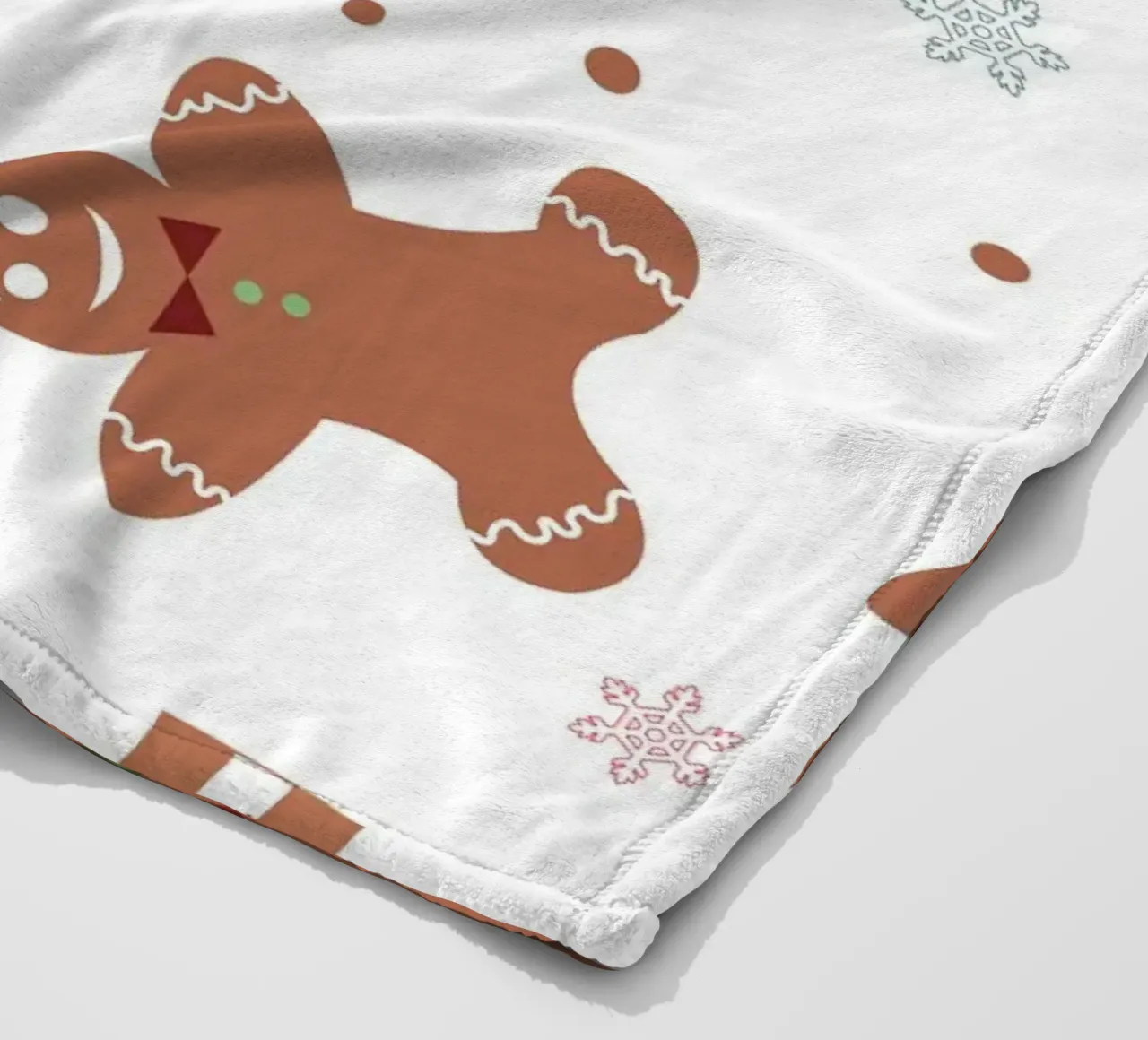 Modello di pan di zenzero con biscotti coperta in pile da GalerieGG