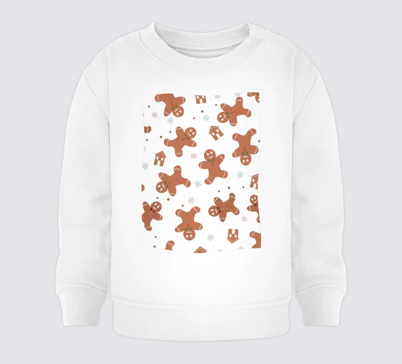 Modello di pan di zenzero con biscotti felpa neonato da GalerieGG