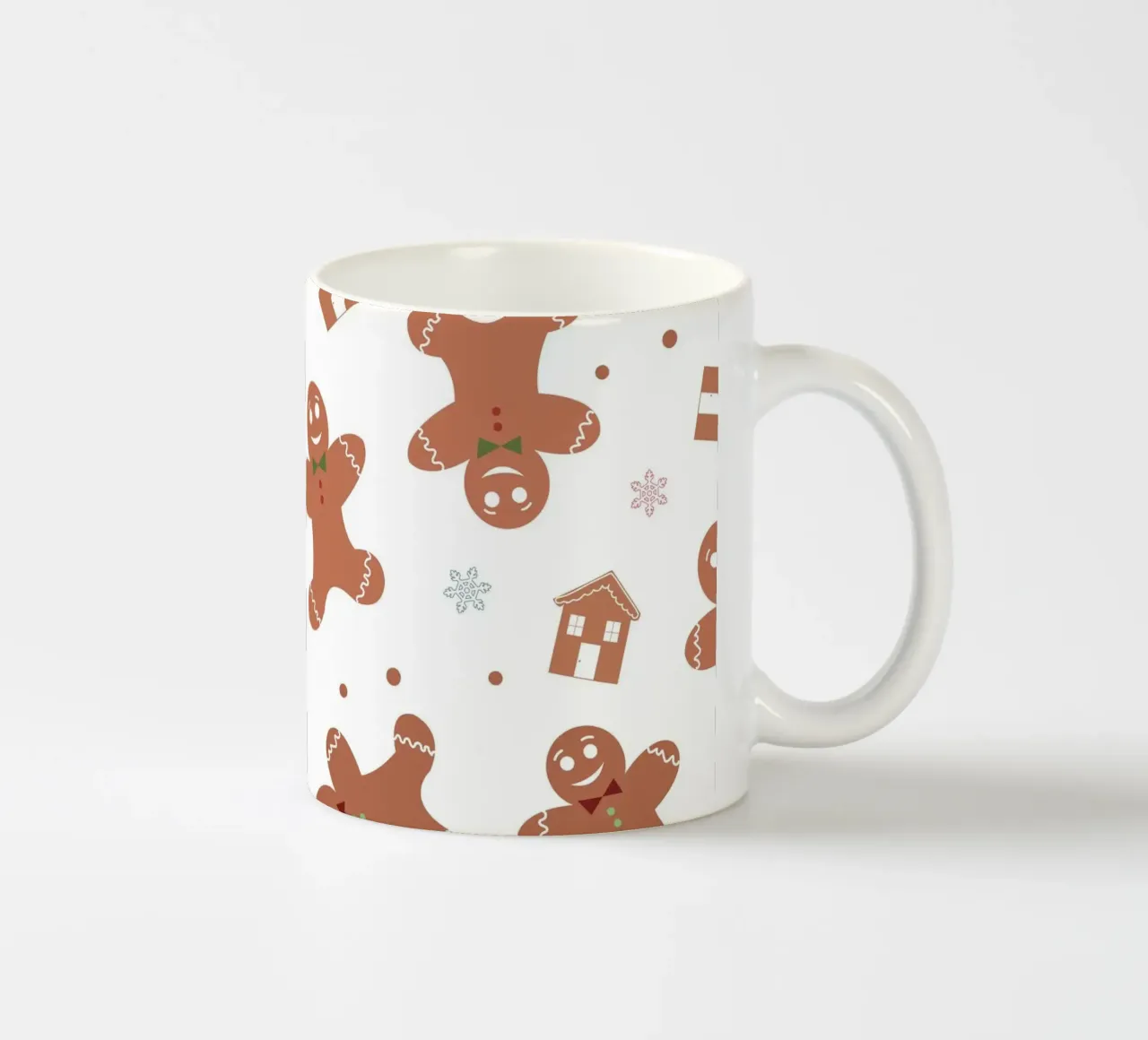 Modello di pan di zenzero con biscotti tazza in ceramica da GalerieGG