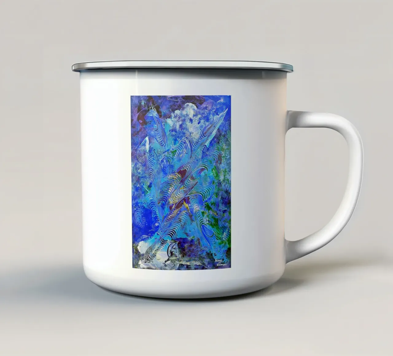 IDEAL GIFT 105 invers. tazza in smalto da Little treasures for your home